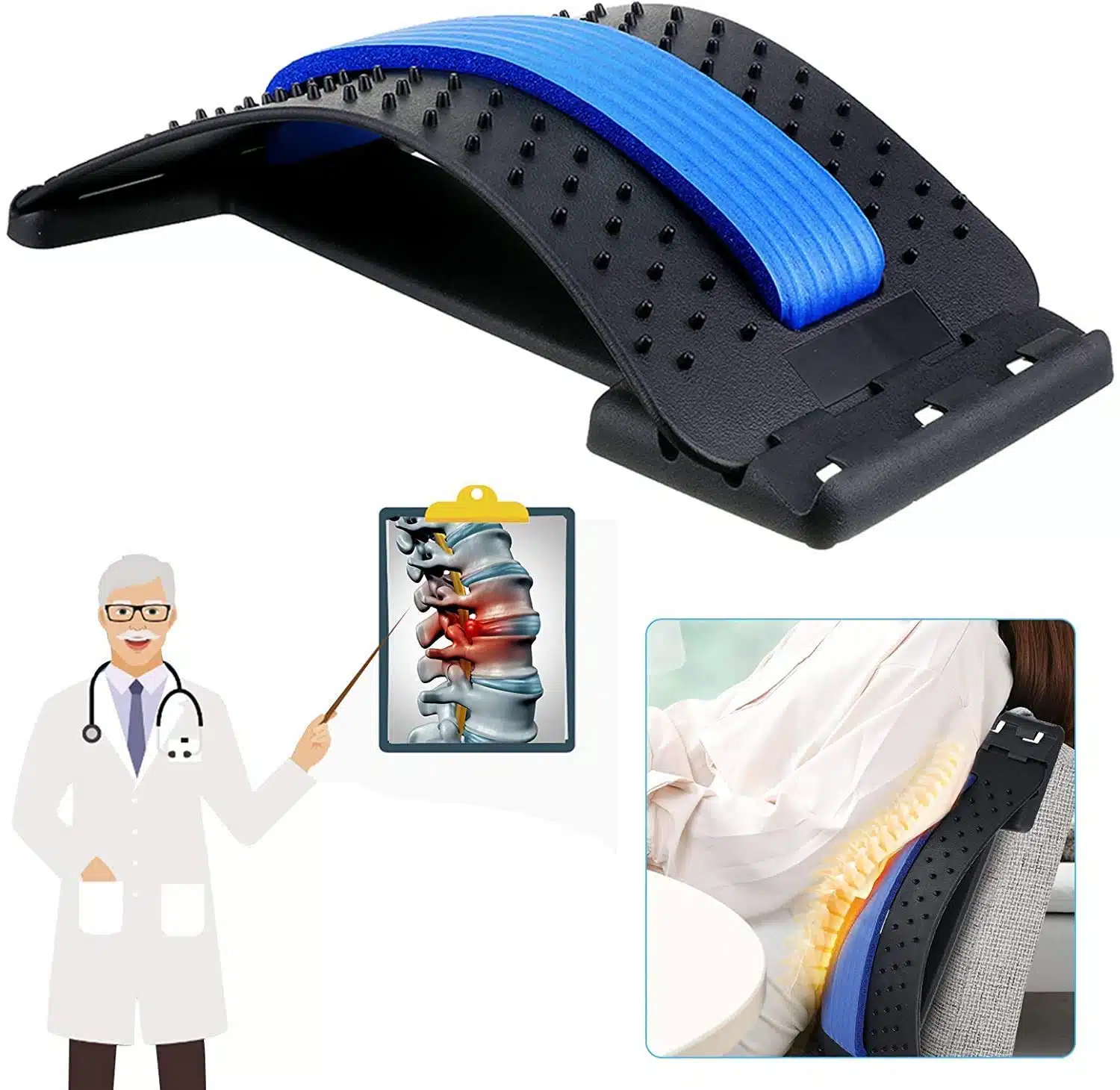 spine stretcher device